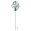 Ty Pennington Blue Metal Wind Spinner, 42"