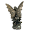 Solar Glass Ball & Fairy Outdoor Garden Statue, 17"
