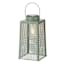 Honeybloom Green Honeycomb Outdoor Lantern, 10"