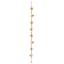 Honeybloom Metal Spiral Bee Rain Chain, 60"