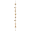 Honeybloom Metal Spiral Bee Rain Chain, 60"