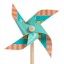 Oh Joy! Stripes Whirligig, 19"