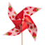 Oh Joy! Pink Strawberry Whirligig, 41"