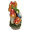 Welcome Mushroom Gnome Outdoor Garden Statue, 12"