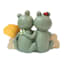 Honeybloom Life Is Better In The Garden Frog Outdoor Garden Decor, 9"