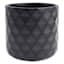 Crosby St. Black Diamond Outdoor Planter, Medium