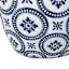 Blue Valencia Outdoor Planter, Medium