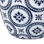 Blue Valencia Outdoor Planter, Large