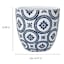 Blue Valencia Outdoor Planter, Large