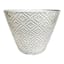 Libby White Outdoor Planter, Small