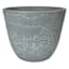Grey Marble Swirl Outdoor Planter, Medium