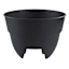 Black Balcony Outdoor Planter, 10"