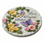 Butterfly Flower Outdoor Stepping Stone, 10"