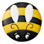 Bee Outdoor Stepping Stone, 10"