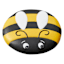 Bee Outdoor Stepping Stone, 10"