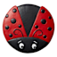 Ladybird Outdoor Stepping Stone, 10"
