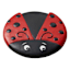 Ladybird Outdoor Stepping Stone, 10"