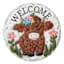 Alpine Cow Outdoor Stepping Stone, 10"