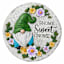 Gnome Outdoor Stepping Stone, 10"