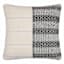 Crosby St. Black & Yellow Split Woven Outdoor Throw Pillow, 18"
