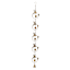 Hummingbirds & Bells Rain Chain, 44"