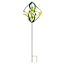 Blue Wind Spinner Yard Stake, 42"