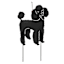 22In Doodle Silhouette Stake