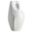 Remi White Ceramic Vase, 14"