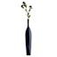 Navy Blue Ceramic Floor Vase, 37"