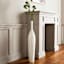 White Ceramic Oversized Vase, 37"