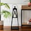 Black Oversized Lantern with Handle, 28"
