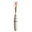 White Ceramic Black Patterned Oversized Vase, 30"