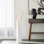 White Double Handle Ceramic Oversized Vase, 27"