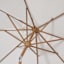Found & Fable Cream Macrame Fringe Crank & Tilt Round Patio Umbrella, 9'