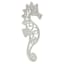 Wood Scrolled Seahorse Wall Decor, 24"