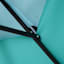 3-Tier Blue Multicolor Crank & Tilt Round Patio Umbrella, 9'