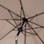 Tan Crank & Tilt Round Patio Umbrella, 7.5'