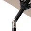 Tan Crank & Tilt Round Patio Umbrella, 7.5'