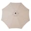 Tan Crank & Tilt Round Patio Umbrella, 7.5'