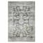 Emerald Green Medallion Washable Chenille Accent Rug with Non-Slip Back, 20x34