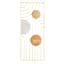 Crosby St. Metal Nesting Lines Wall Decor, 15x36