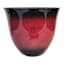 Nora Reactive Red Outdoor Egg Planter, Small