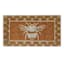 Honeybloom Bee Icon Coir Mat, 22x47