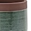 Honeybloom Green Calista Ceramic Outdoor Planter, Small
