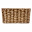 Vanilla Rectangle Wicker Storage Basket, Large