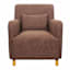 Teddy Accent Chair, Brown