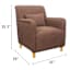 Teddy Accent Chair, Brown