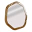 SCADpro Wooden Gold Embellishment Wall Mirror, 30"