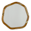 SCADpro Wooden Gold Embellishment Wall Mirror, 30"