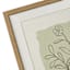 Glass Framed Leaves Print Wall Art, 16x20